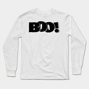 Boo. 2021 Funny Halloween Costume, Kids and Adults Long Sleeve T-Shirt